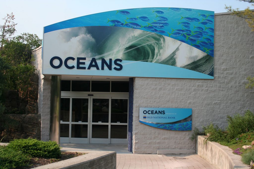 Aquariums - Oceans At InDianapolis Zoo 002 1024x683