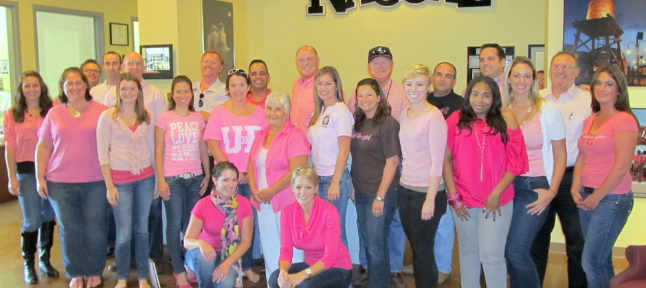Nassal Wears Pink for Breast Cancer Awareness